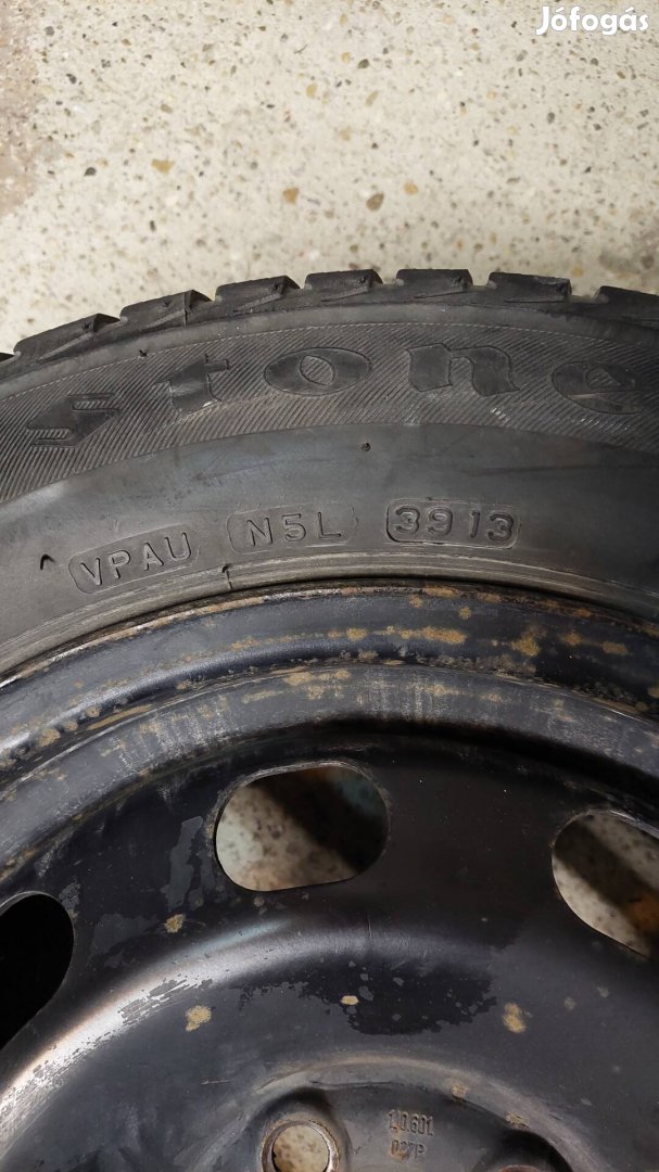 165/70R14 81T téli gumi + felni