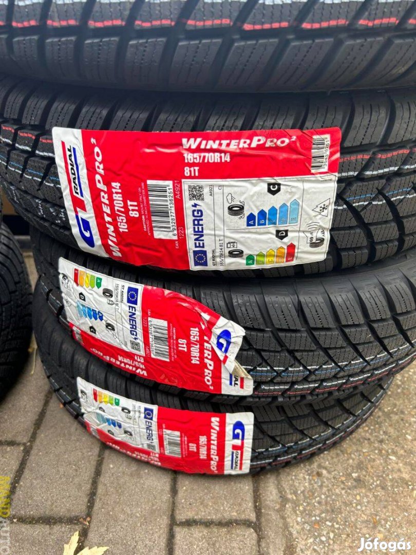 165/70R14 Gtradial Winterpro 2 Evo,Új téligumi