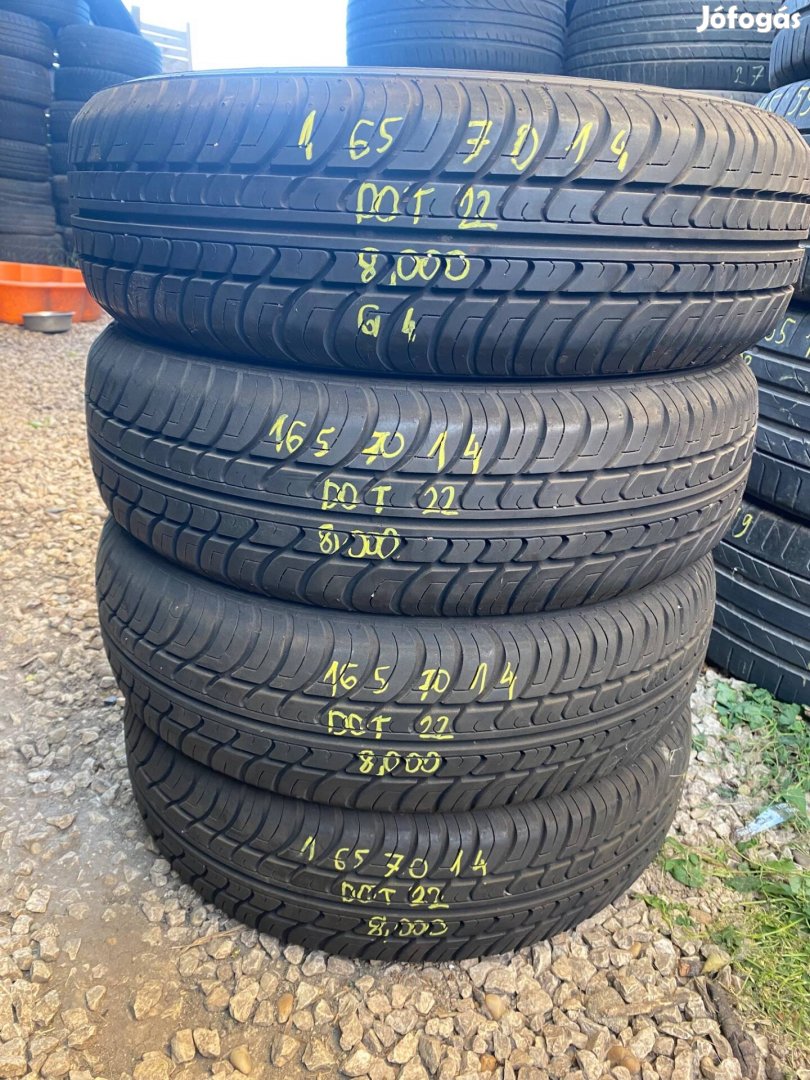165/70R14 nyári gumi eladó újszerű állapot