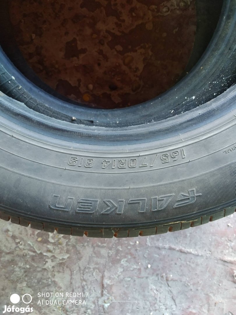 165/70/14 nyári gumi eladó 