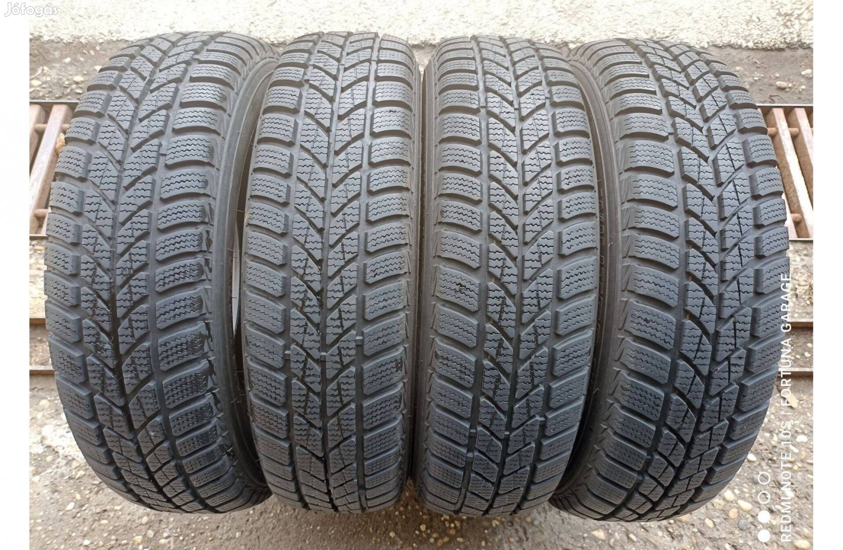 165/70 R13" Kingstar használt téli garnitúra