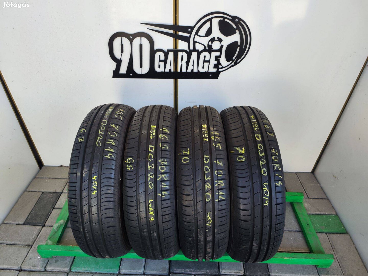 165/70 R14 Hankook 4db Nyárigumi 90Garage #1392