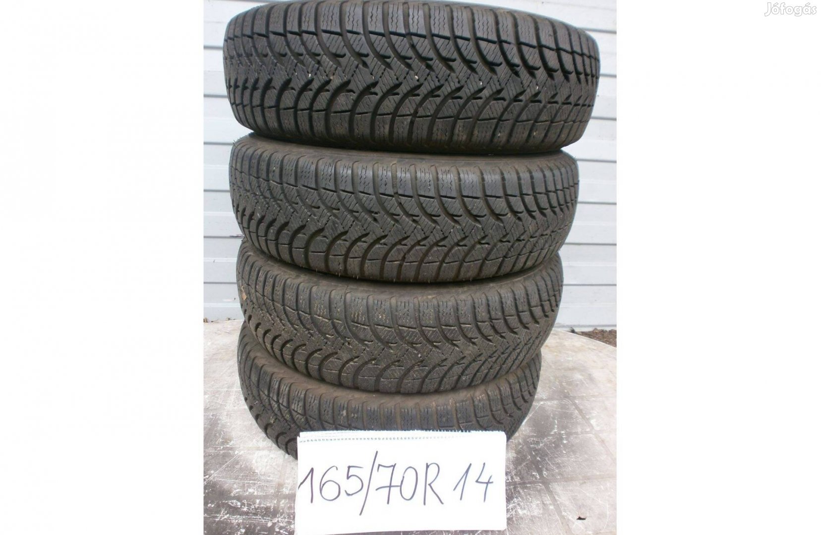 165/70 R14 Michelin téligumi 4 db