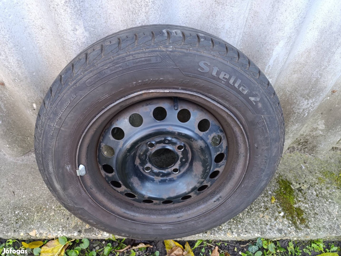 165/70 R14  4x100 felni pótkerék Renault Nissan Dacia 