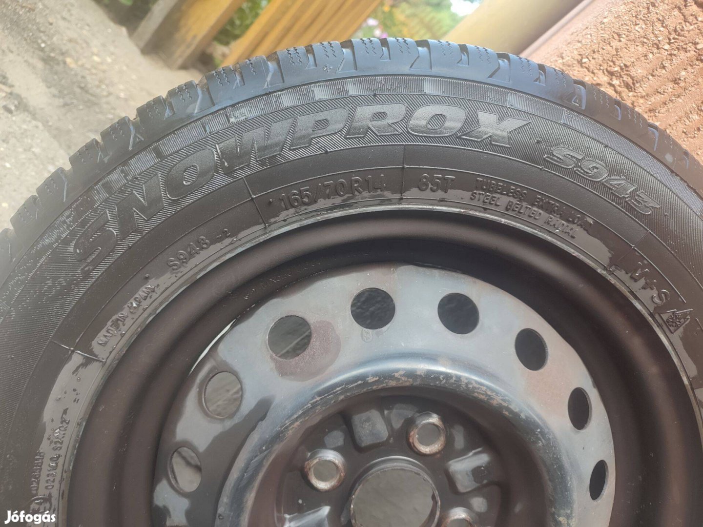 165/70 R14 téligumi felnivel