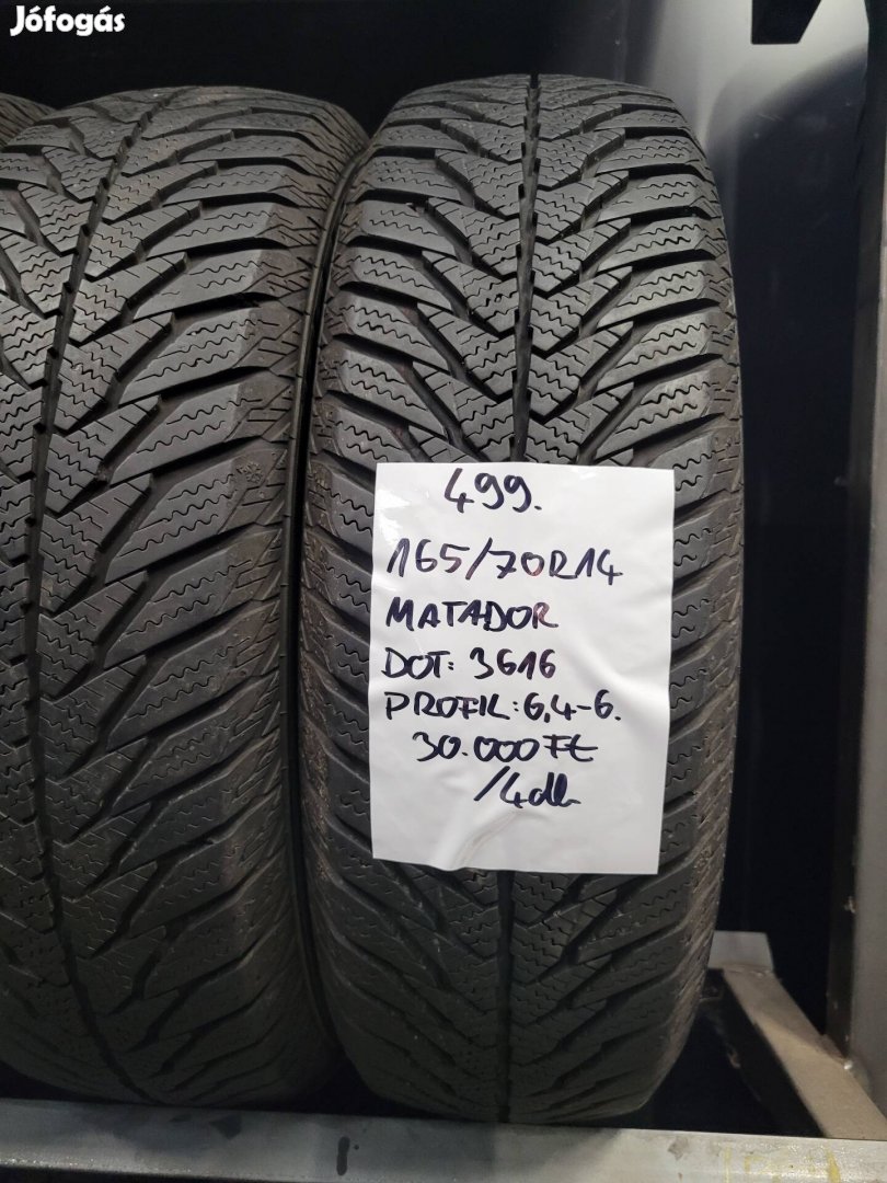 165/70 R17 Matador téli gumik