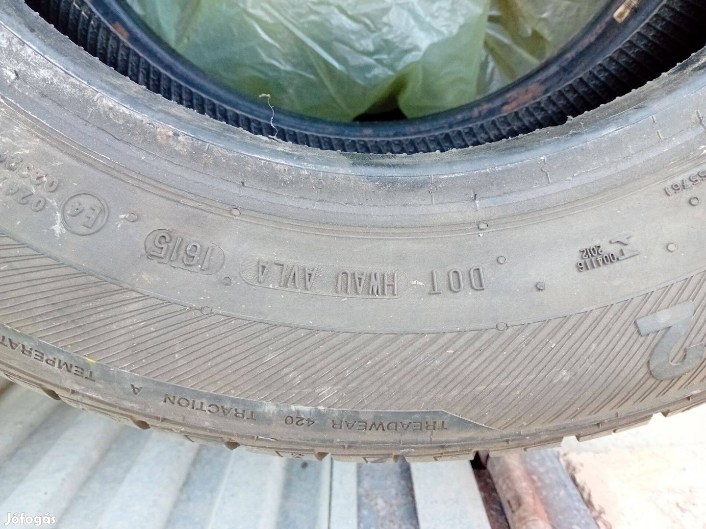165/70 R 14 használt Barum nyári gumi garnitúra