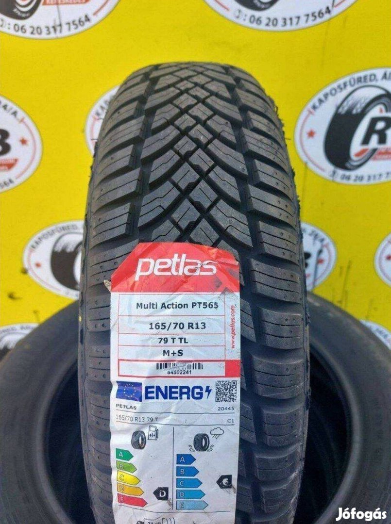 165/70 r13 Új Petlas 4évszakos 2022 16500 Ft/db