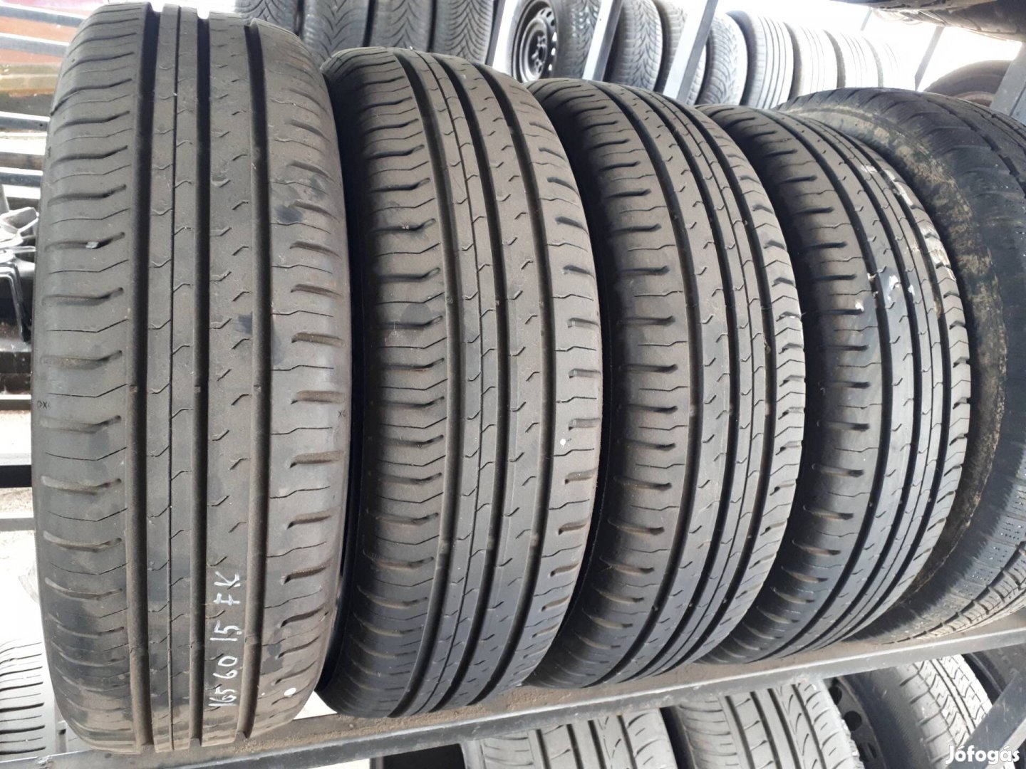 165 /60 R15  Continental  nyári gumi 4 db eladó
