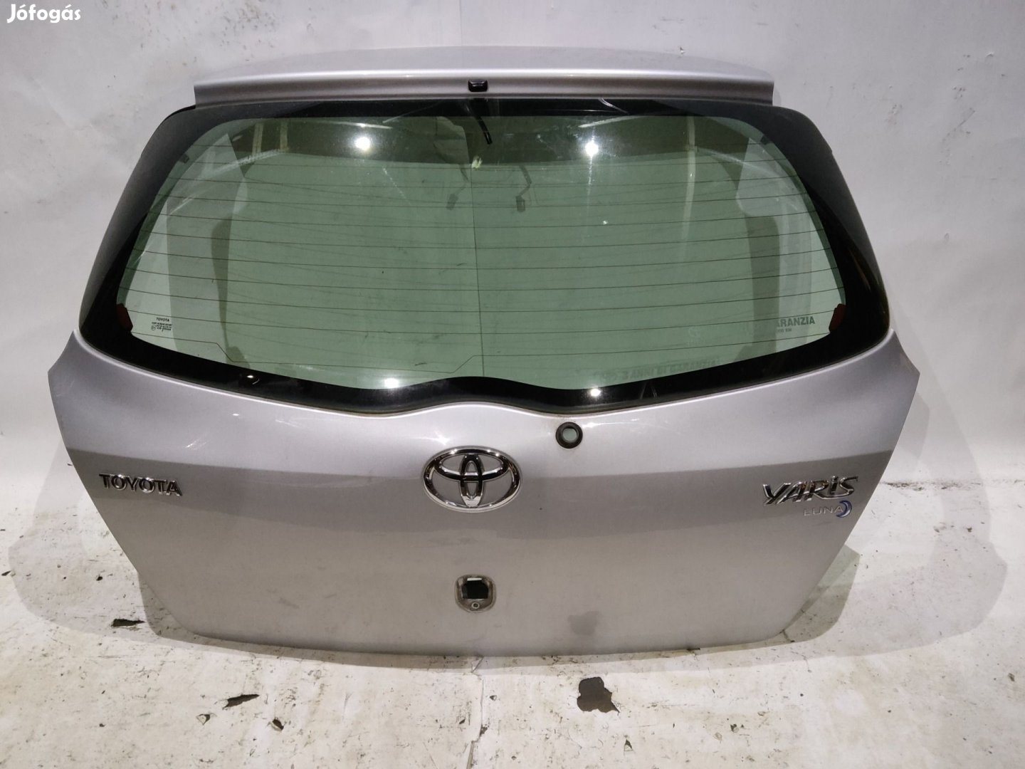 166615 Toyota Yaris II. 2006-2011 ezüst színű Csomagtérajtó