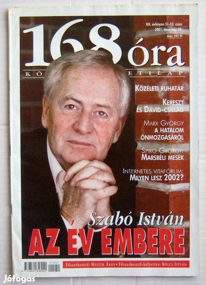 168 Óra 2001/51-52.szám (2kép+tartalom)