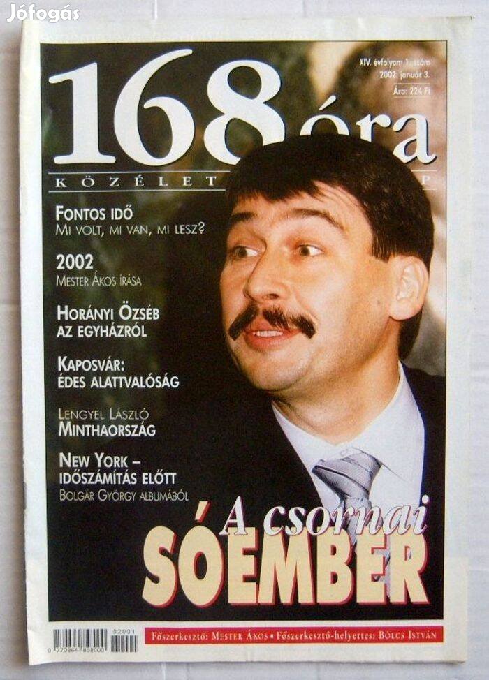 168 Óra 2002/1.szám (2kép+tartalom)