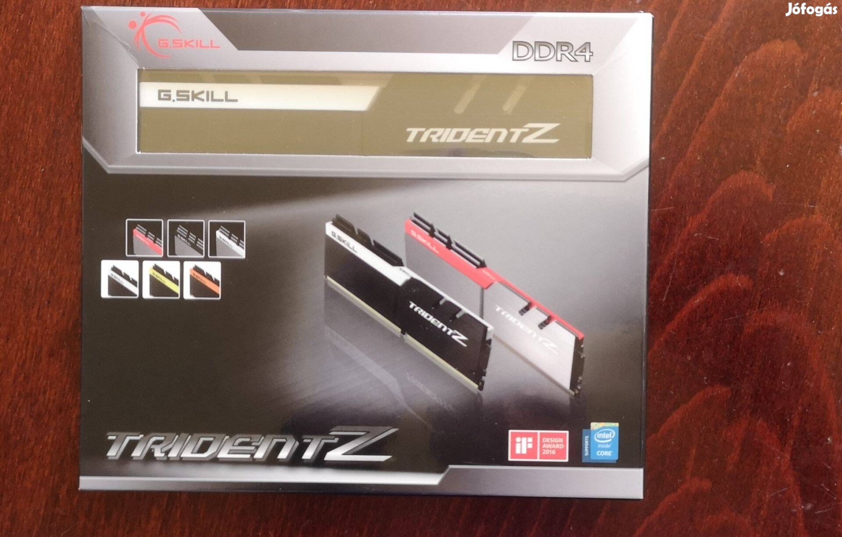 16GB DDR4 G.skill Trident Z 3600Mhz CL14! Dobozos! Leggyorsabb!