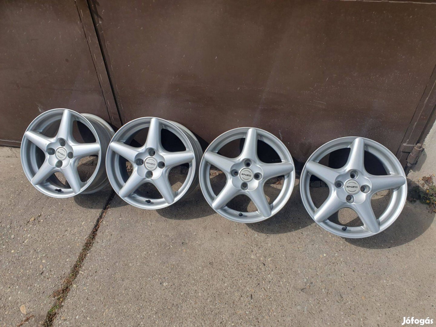 16 4x100 16" Enzo alufelni felni Renault Nissan Vw Opel stb