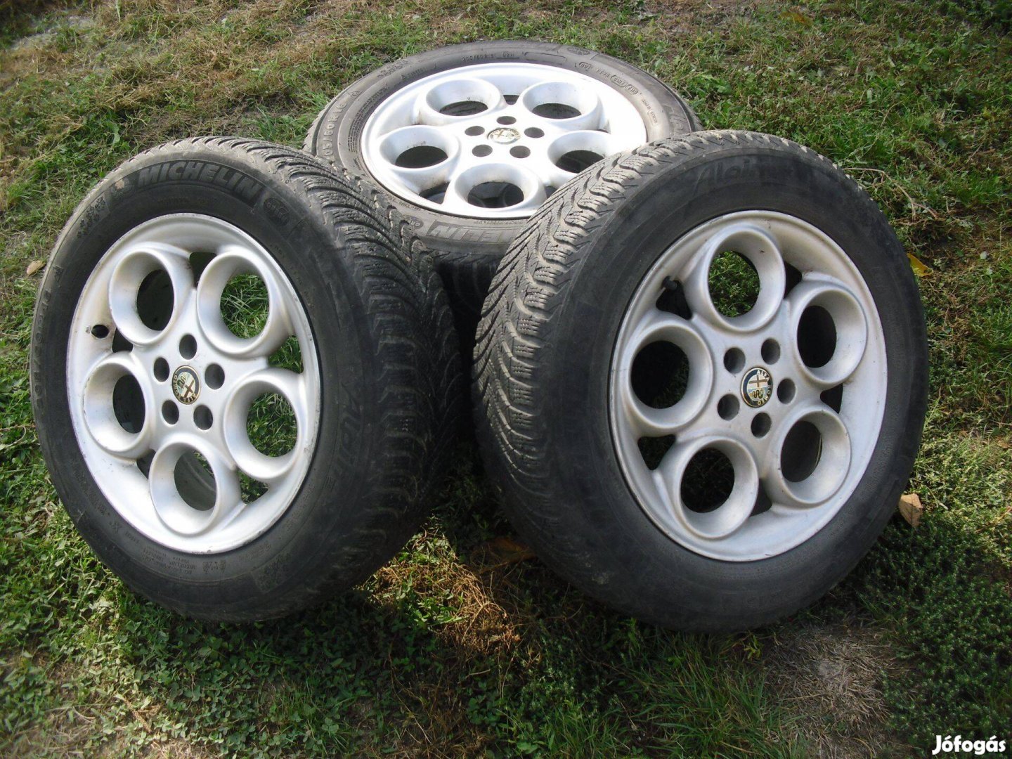 16"5X98-AS, 6/5-J Alfaromeo-Fiat-Alufelni Gumival Eladó!