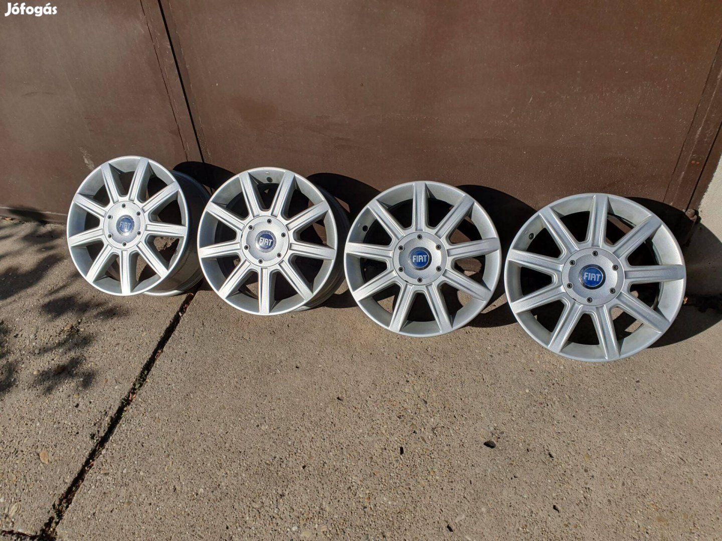 16 5x110 16" Gyári Fiat alufelni felni 4db Opel stb