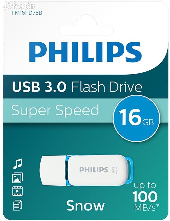 16 GB USB 3.0 pendrive Philips Snow