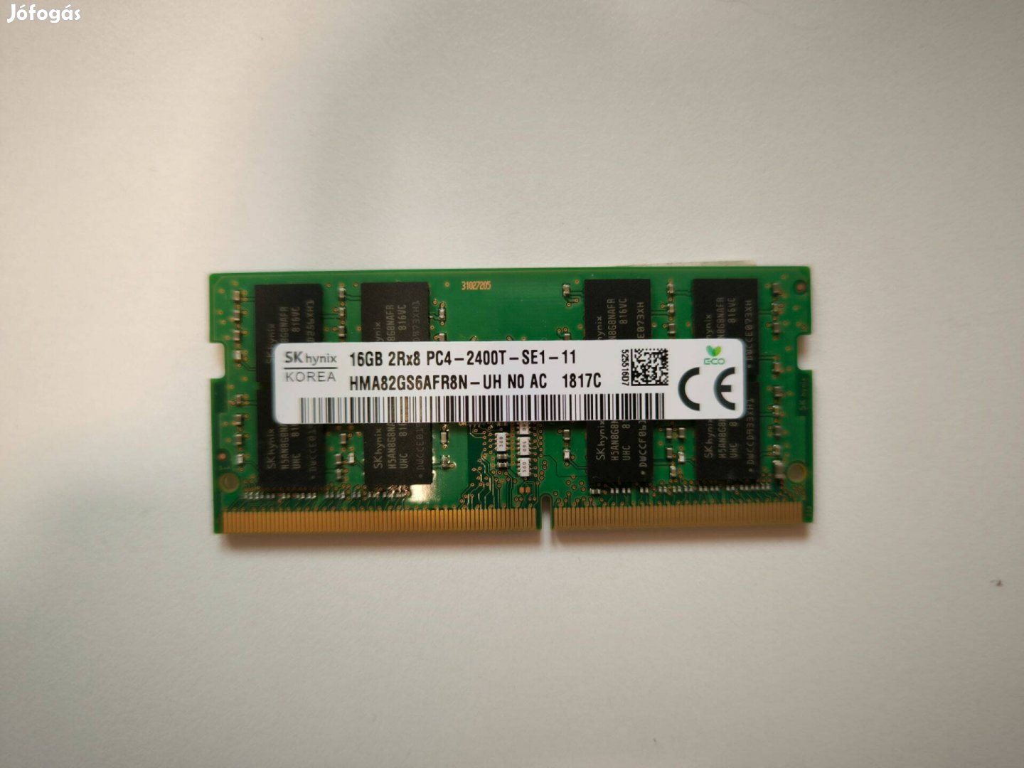 16 Gb-os DDR4 Notebook ram