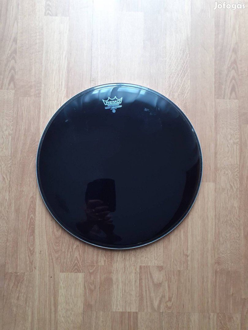 16"Remo Ebony Ambassador dobbőr