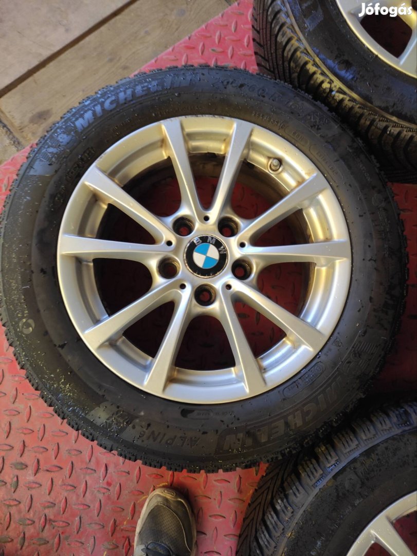 16" 16 5x120 BMW f30 205/60r16 Michelin téli 115eft/4db