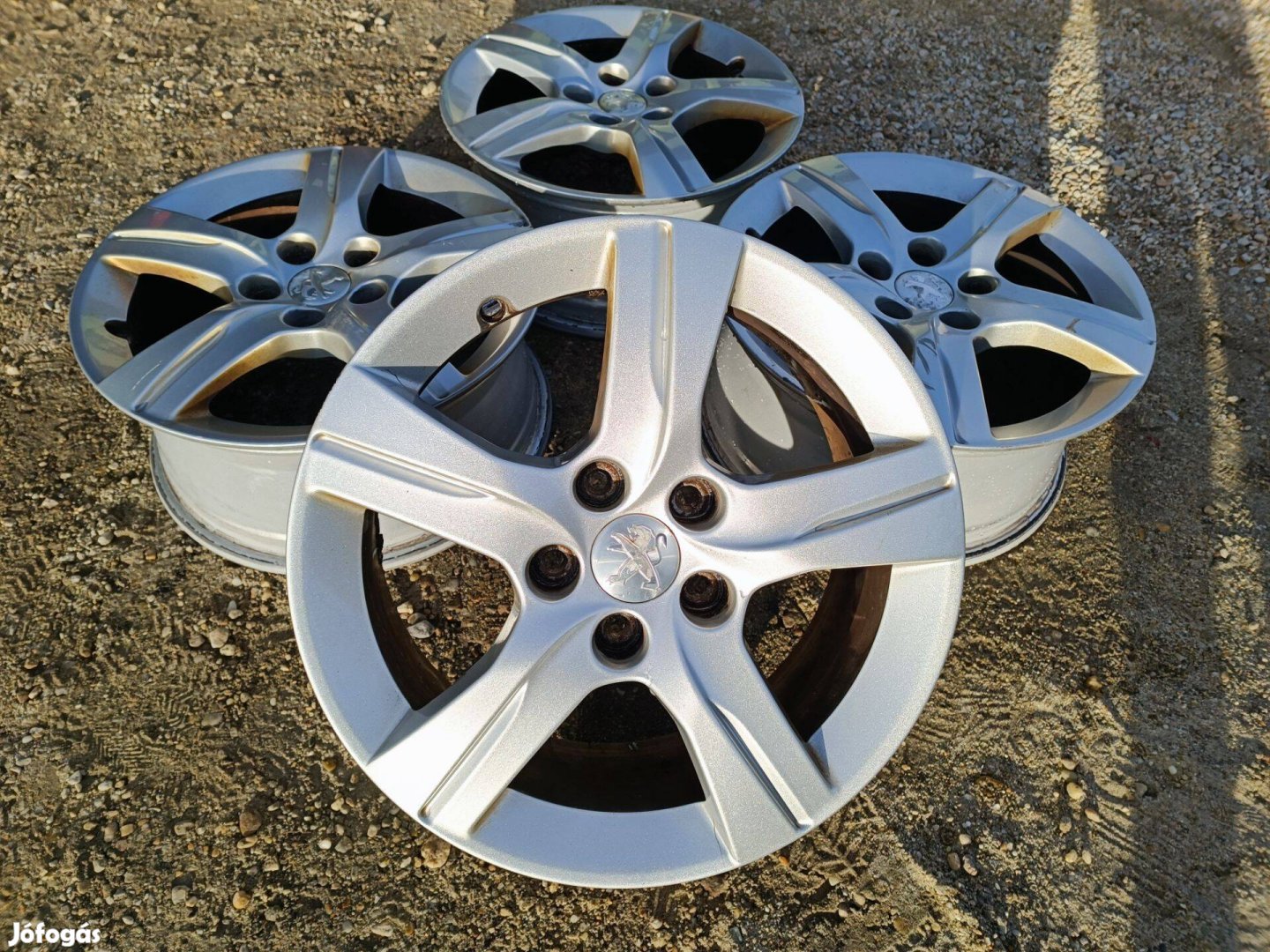 16" 16 gyári Peugeot alufelni csavarok 308 407 508 Rifter Expert felni