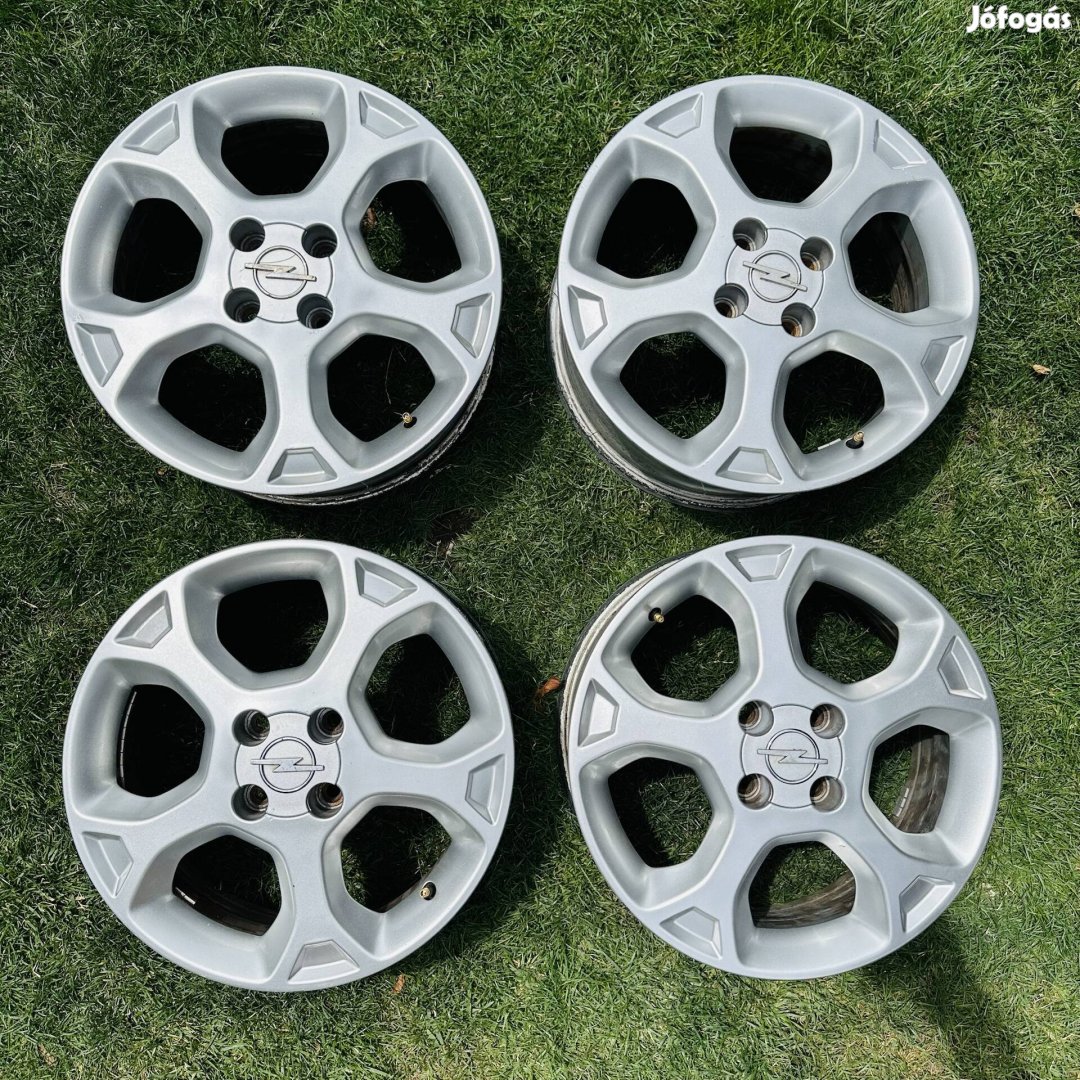 16" 4x100 6J ET49 Opel alufelni eladó! Gumival is!