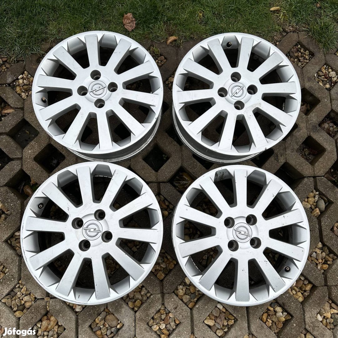 16" 4x100 6J ET49 Opel alufelni eladó! Nyári gumival is!