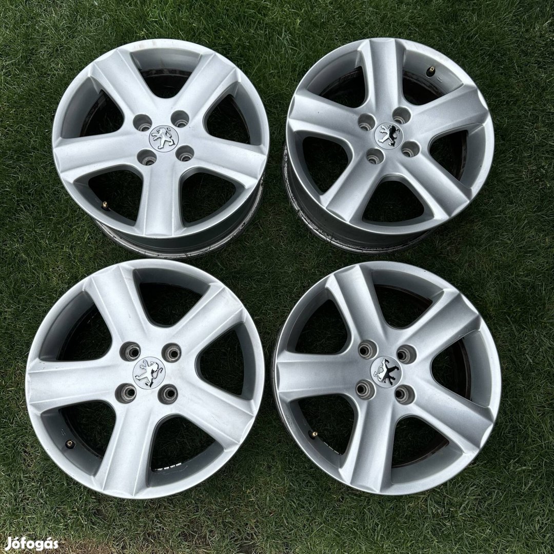 16" 4x108 6,5J ET31 Peugeot alufelni eladó! Gumival is