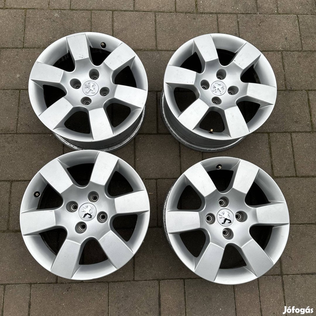 16" 4x108 7J ET29 Peugeot alufelni eladó! Gumival is!