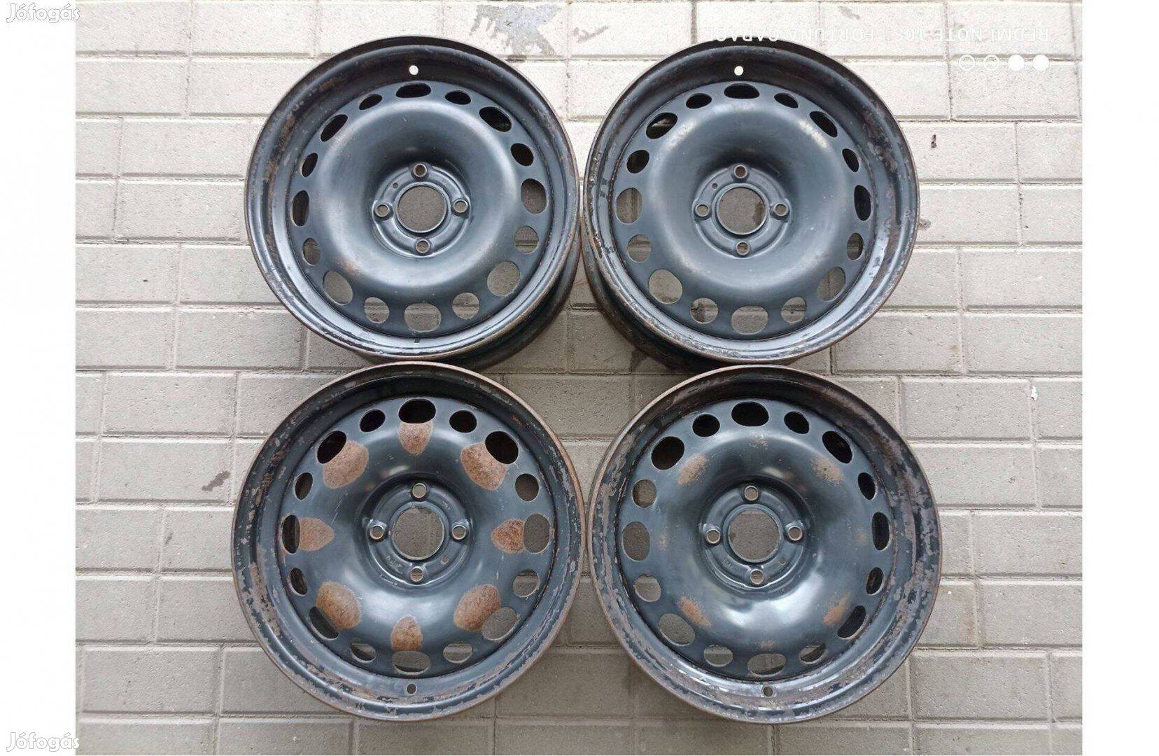 16" 4x108 Peugeot / Citroen használt lemezfelni garnitúra (372)