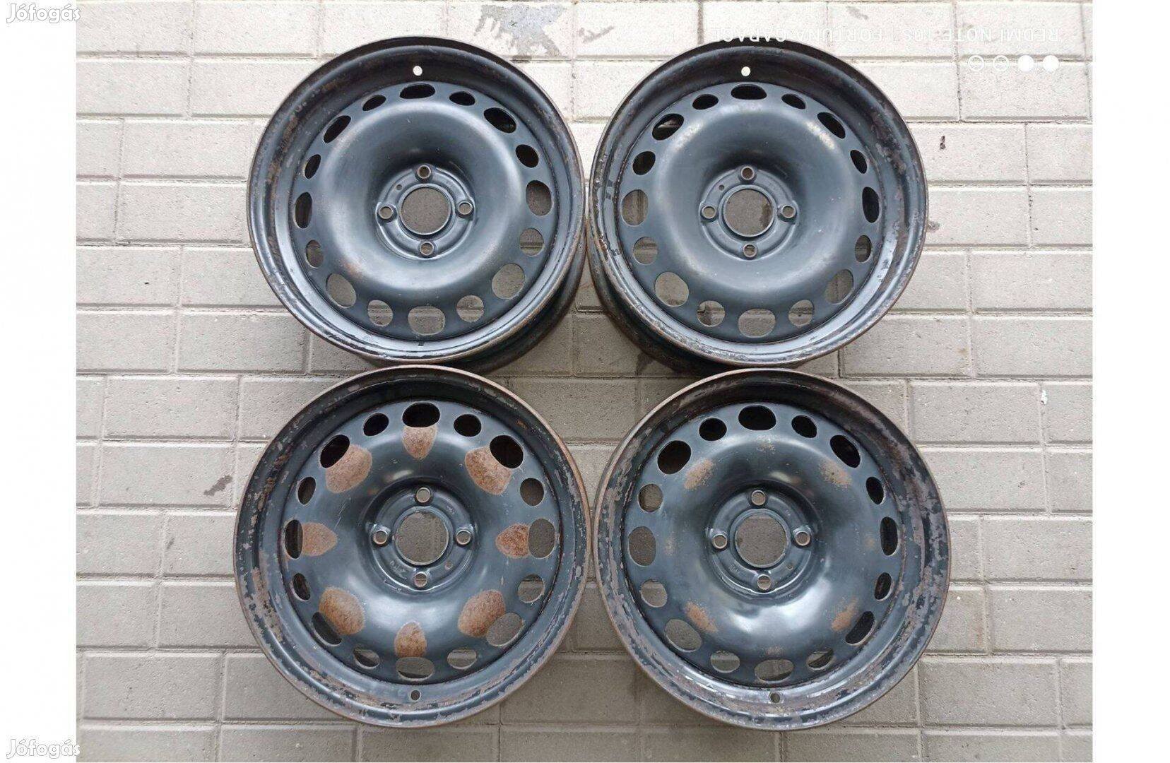 16" 4x108 Peugeot / Citroen használt lemezfelni garnitúra (372)