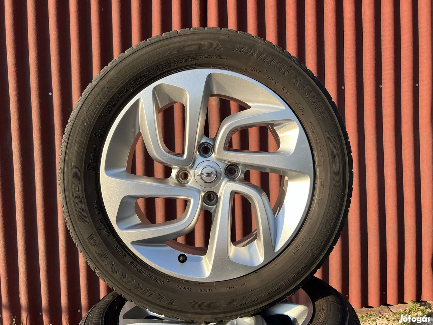 16" 4x108 gyári Opel Crossland alufelni nyárigumikkal!