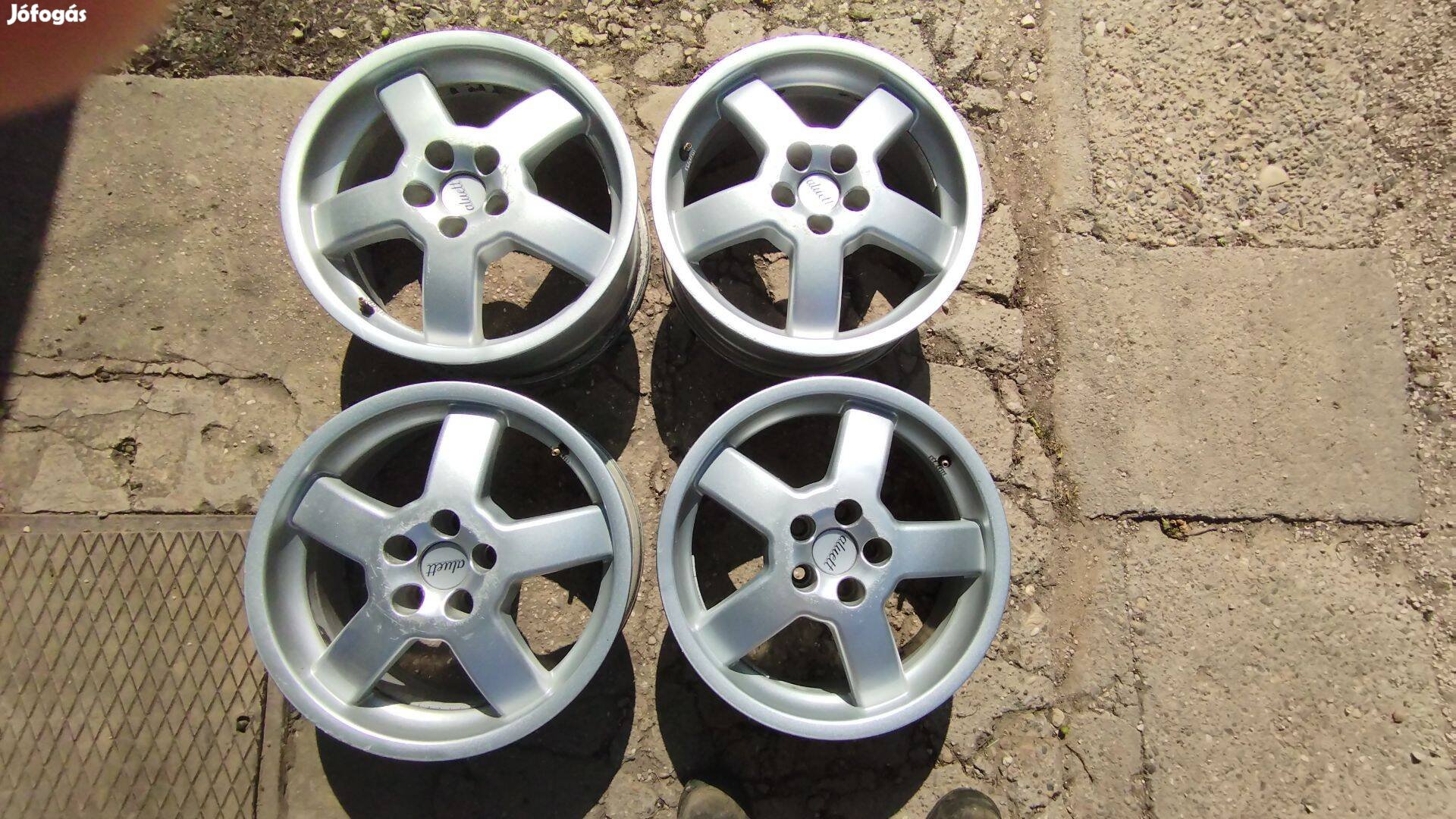 16" 5x100 Aluett alufelni garnitúra