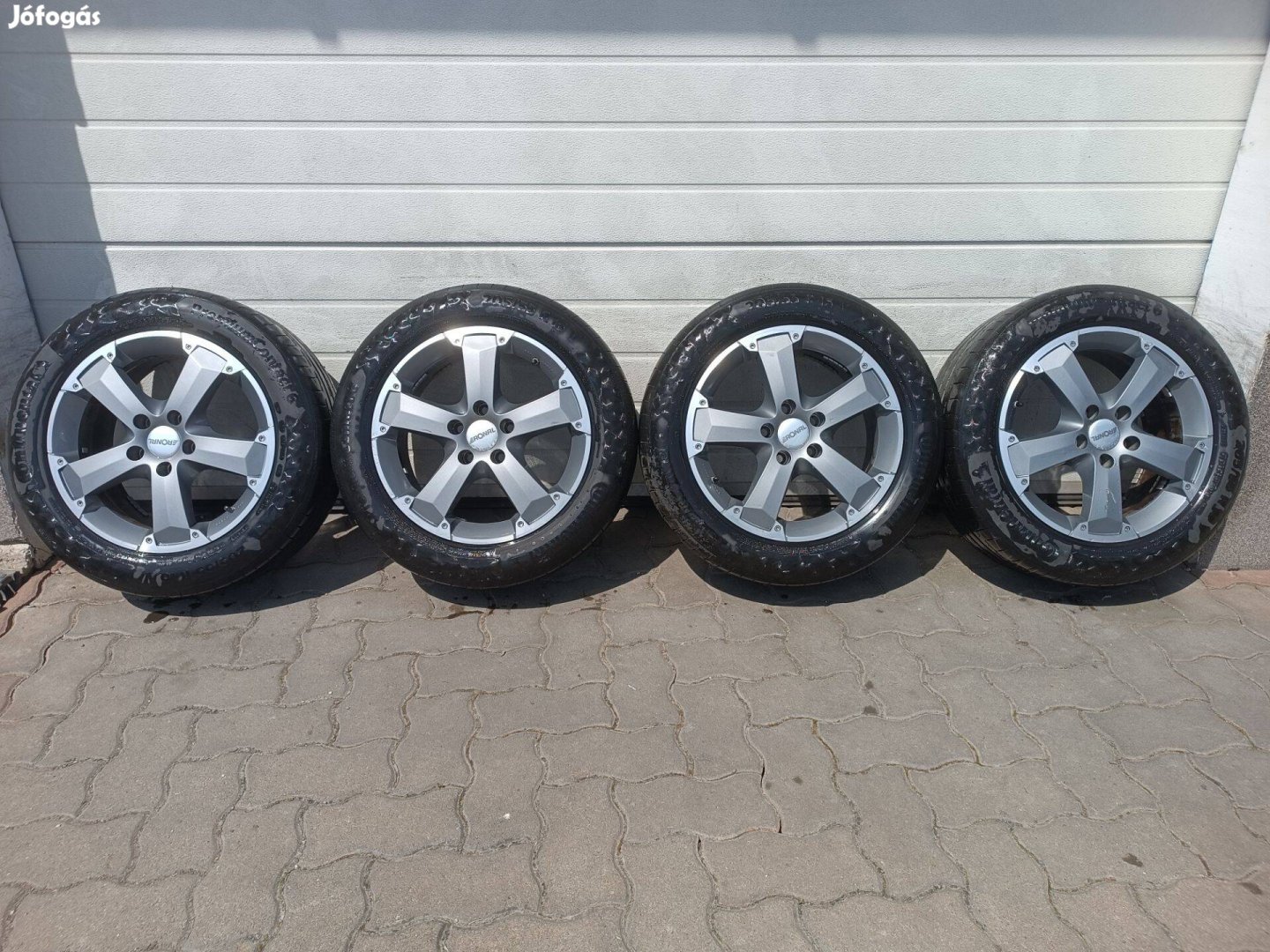 16" 5x108 Ford/Volvo alufelni nyári gumival eladó!