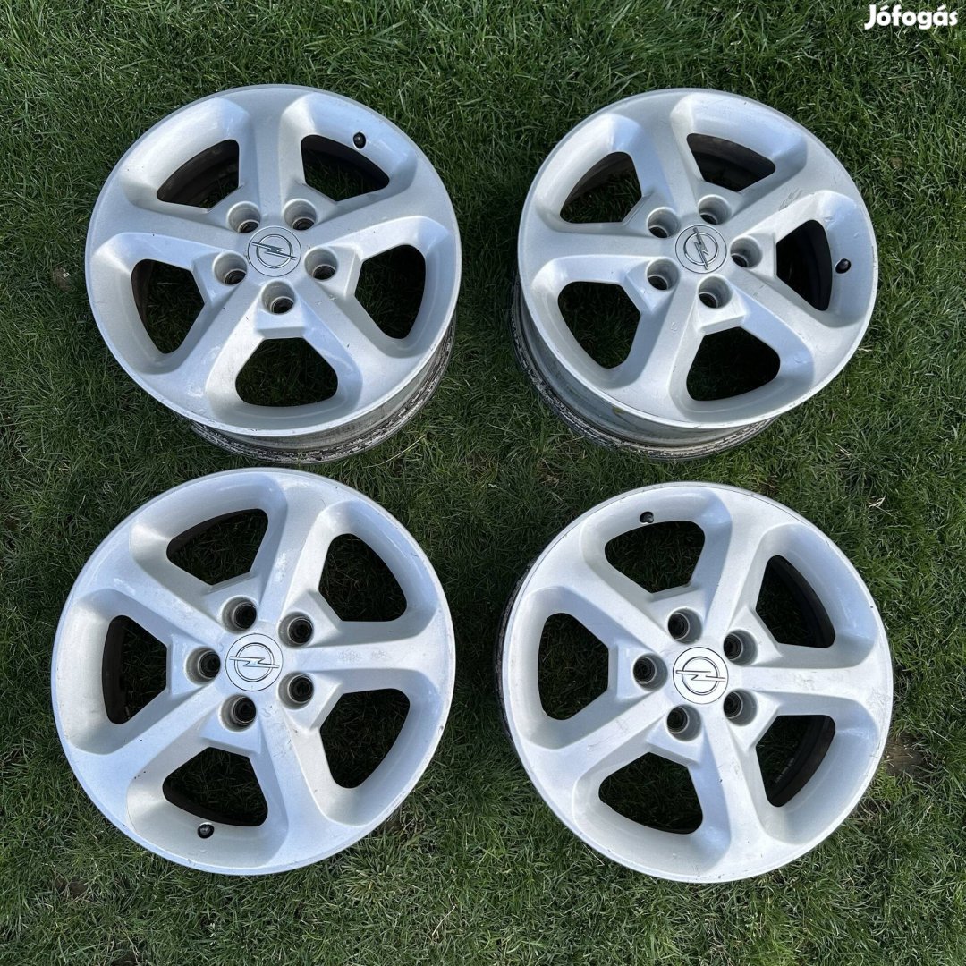 16" 5x110 6J ET44 Opel alufelni eladó! Gumival is