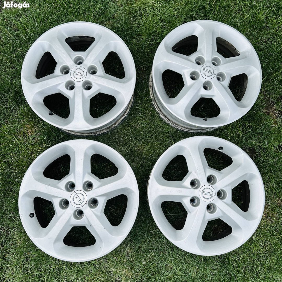 16" 5x110 6J ET44 Opel alufelni eladó! Gumival is!