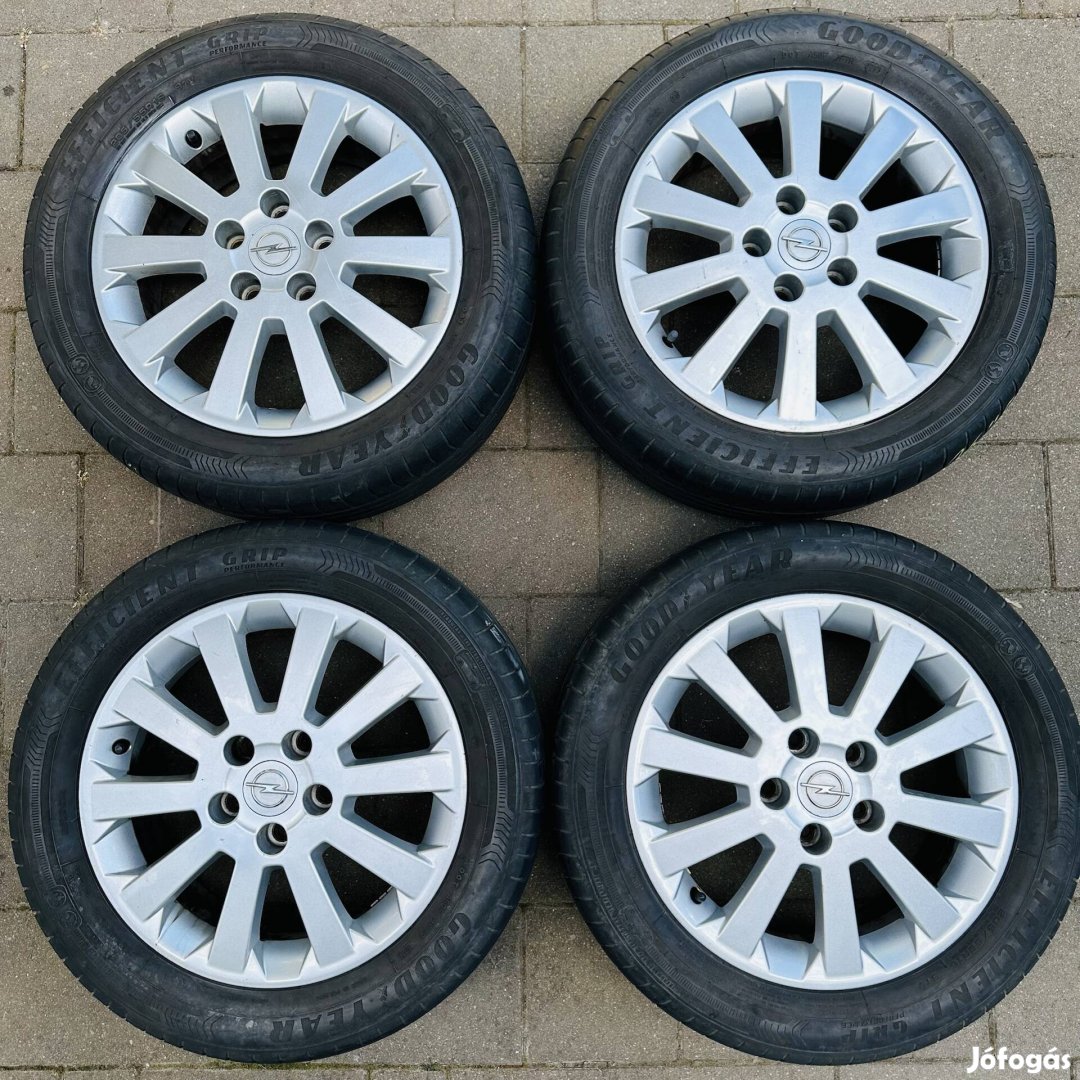 16" 5x110 6J ET44 Opel alufelni eladó! Gumival is!