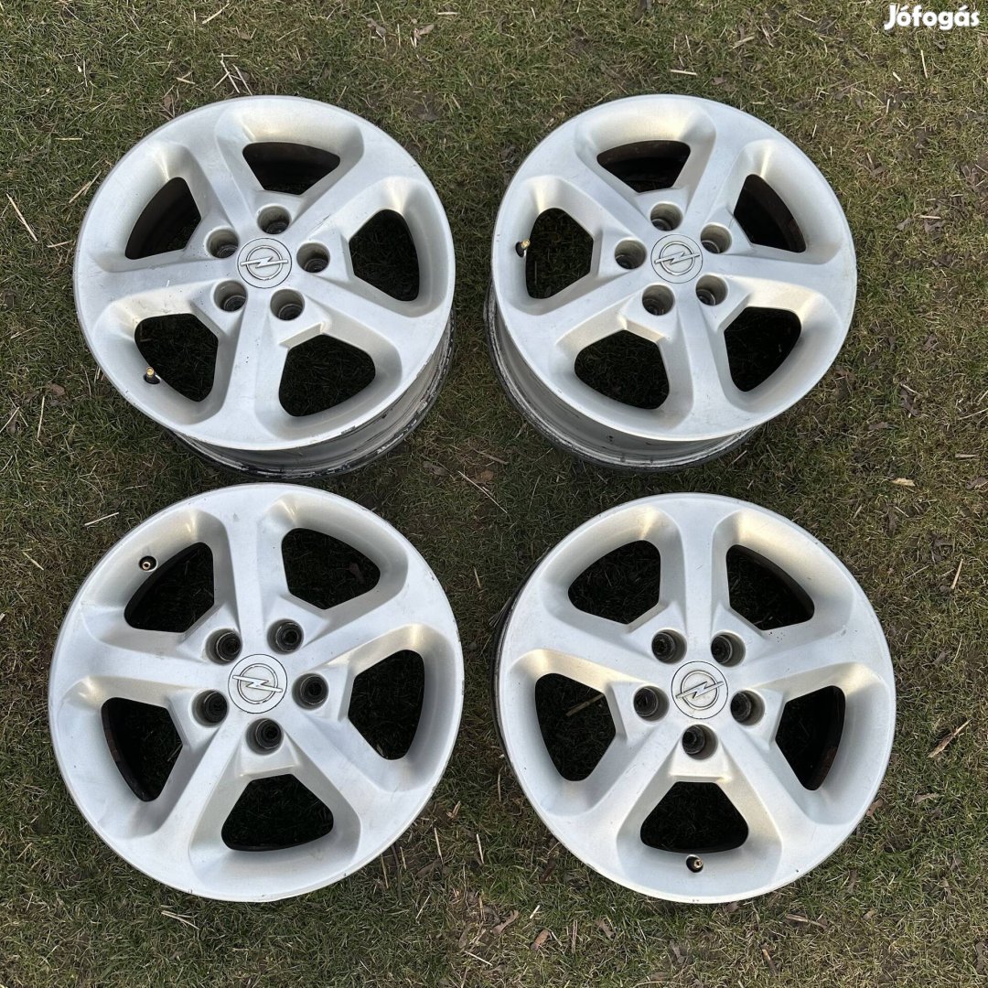 16" 5x110 6J ET44 Opel alufelni elsdó! Gumival is!