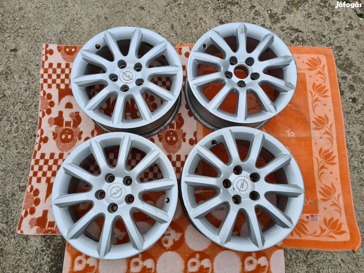 16" 5x110 Opel alufelni garnitúra eladó