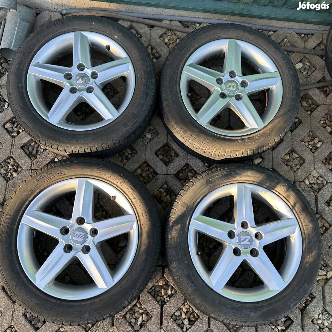 16" 5x112 6,5J ET50 Seat alufelni eladó! Skoda, VW, Gumival is