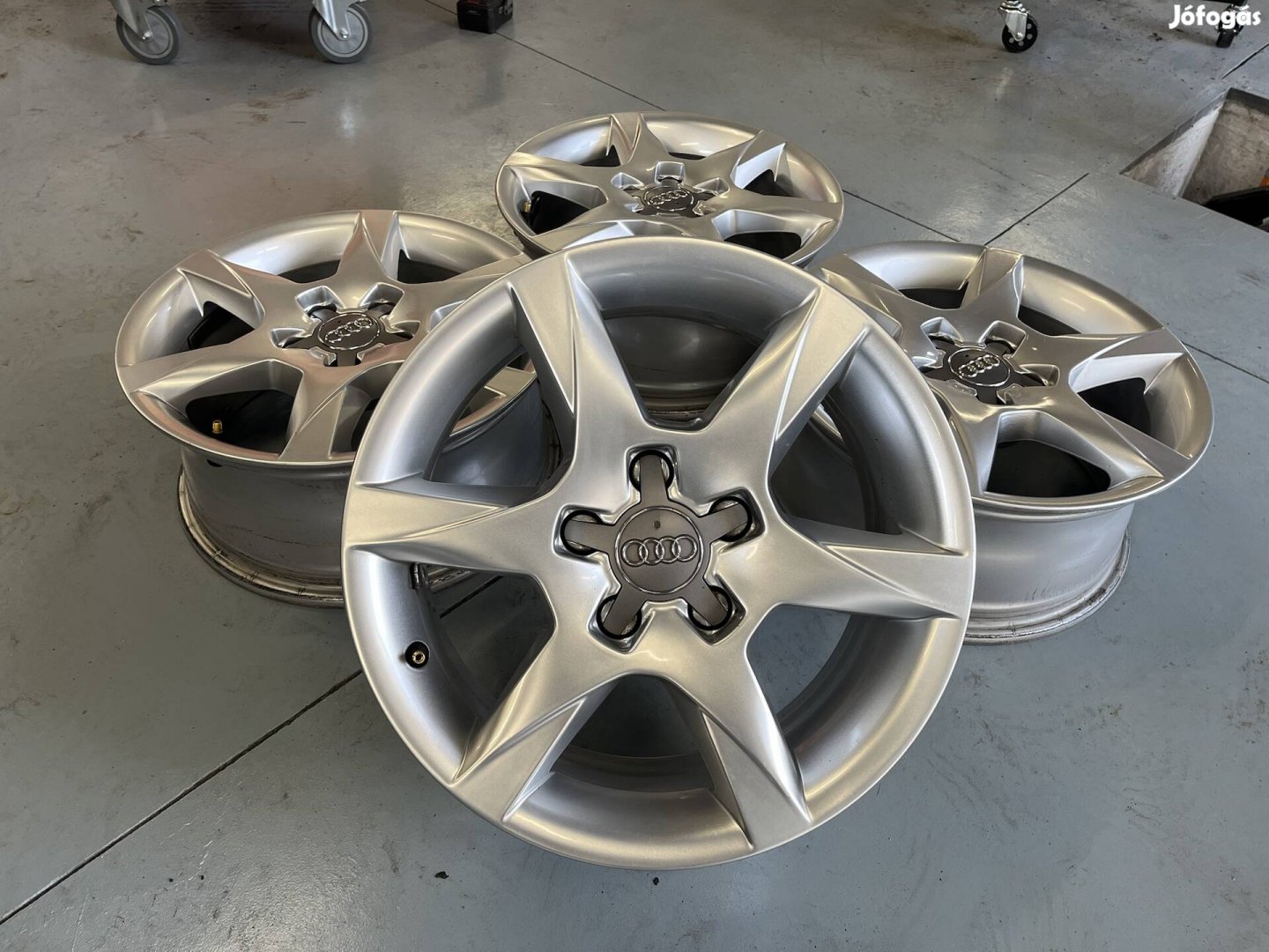 16" 5x112 Audi gyári alufelni szett!