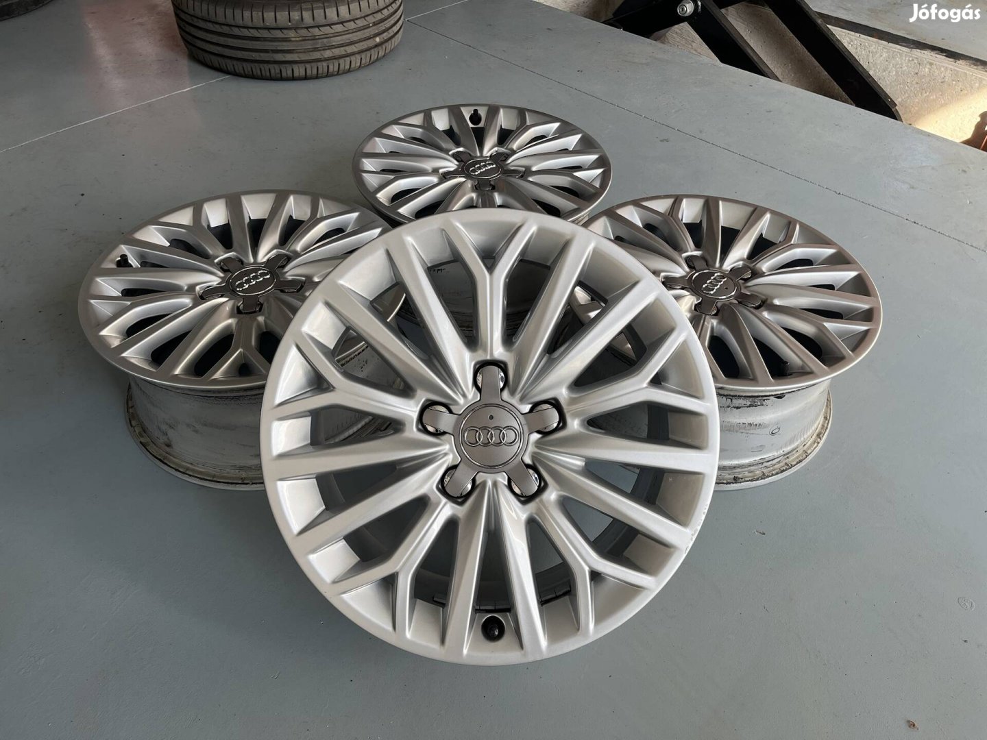 16" 5x112 Audi gyári alufelni szett!