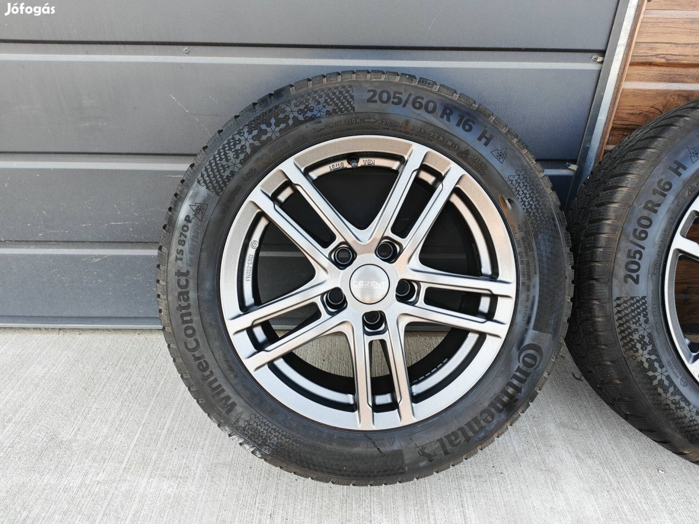 16" 5x112 Dezent alufelni szett téligumikkal!
