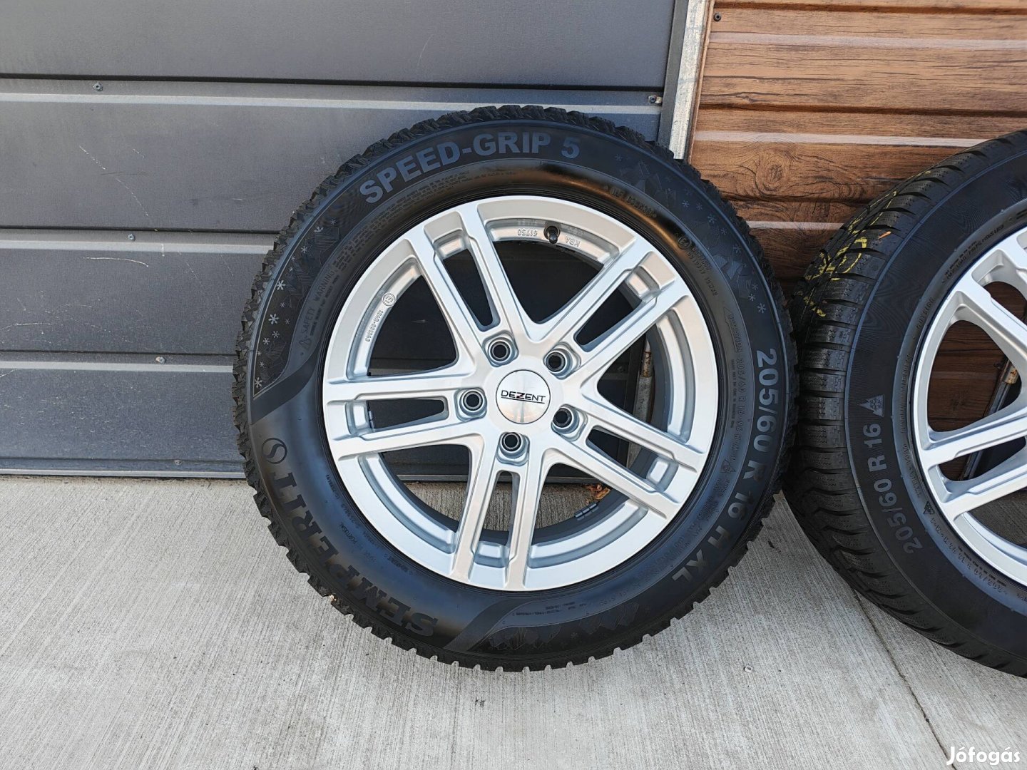 16" 5x112 Dezent alufelni szett téligumikkal!