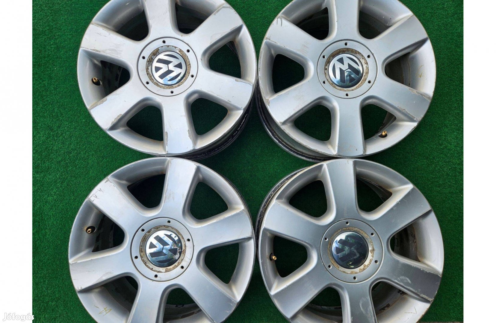 16" 5x112 Gyári VW Alu Felni Szett Ár/4db