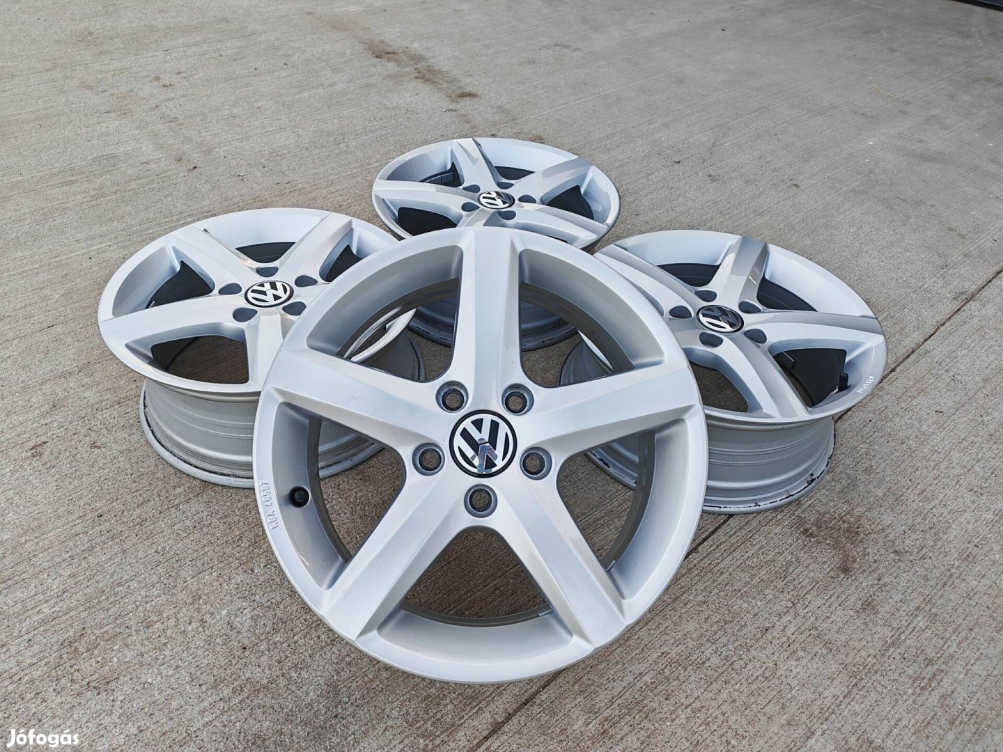 16" 5x112 VW "Aspen" Passat B8 gyári alufelni szett!