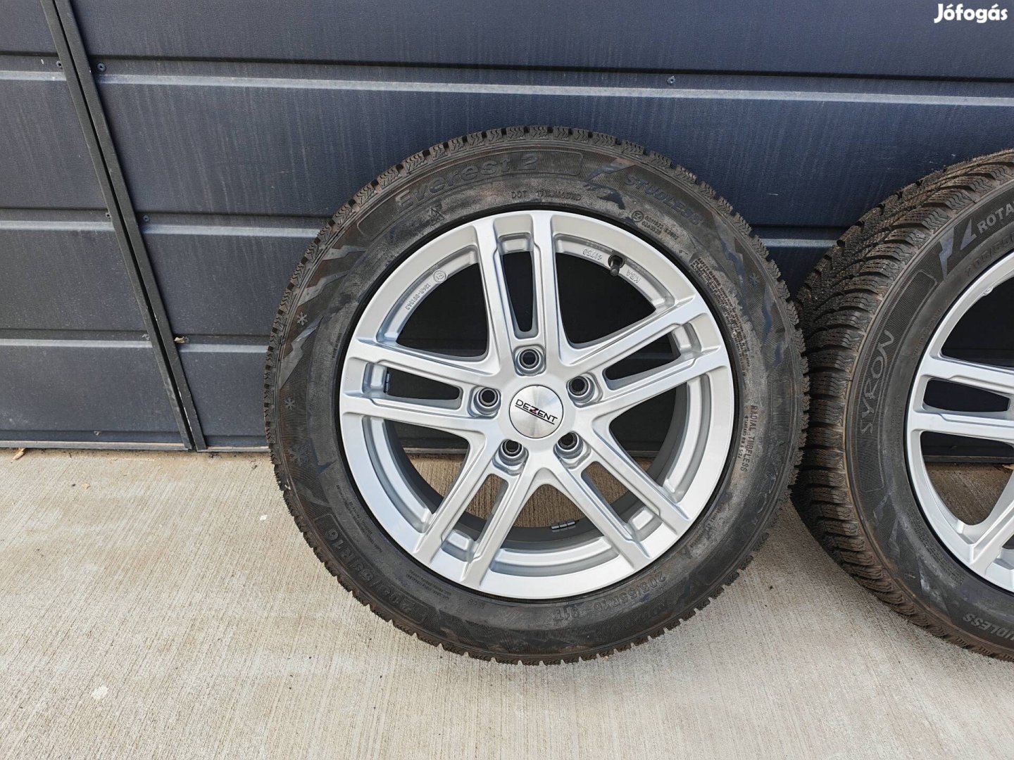 16" 5x112 VW, Audi, Seat, Skoda alufelni szett új téligumikkal!