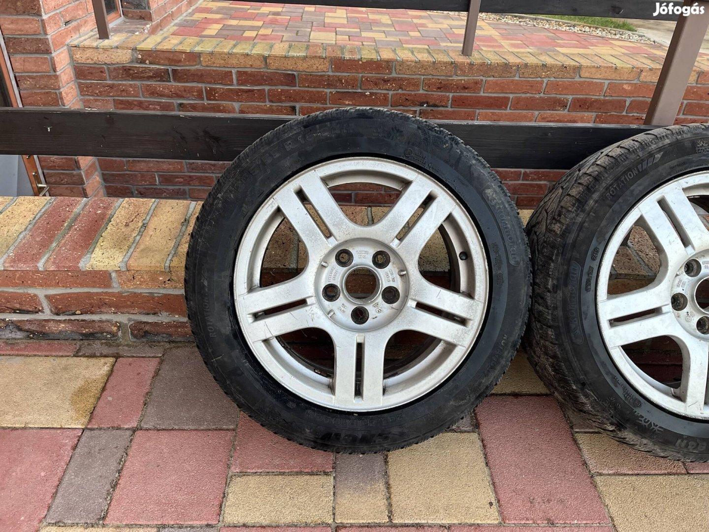 16" 5x112 VW alufelni szett téligumikkal!