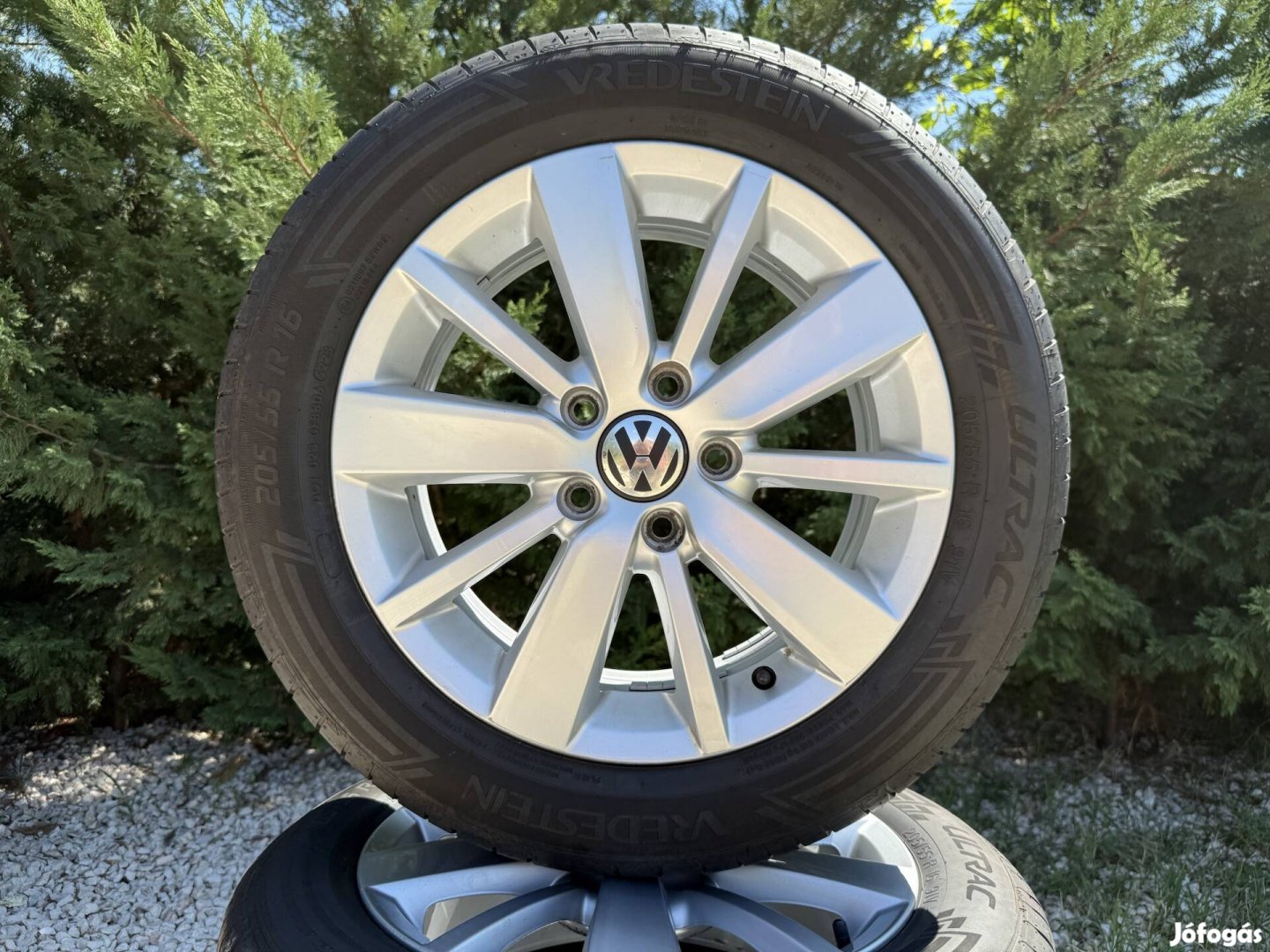 16" 5x112 VW gyári alufelni nyári gumival