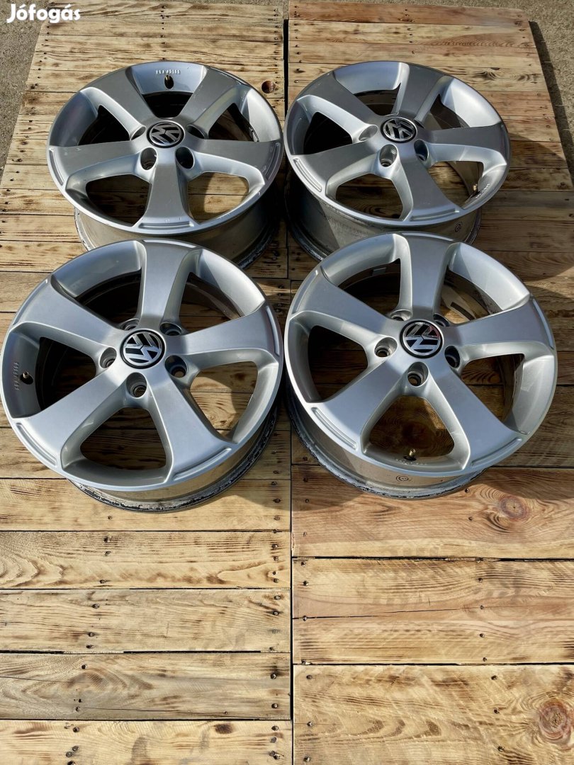 16" 5x112 gyári VW alufelni garnitúra!!!